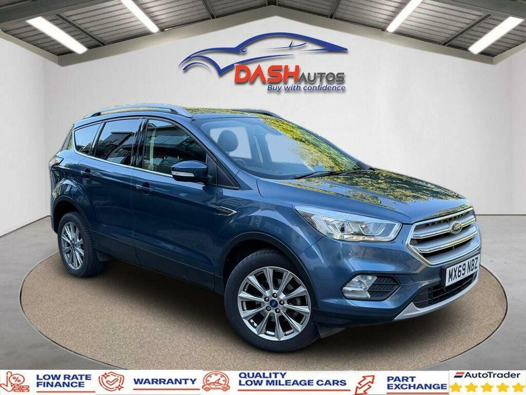 Ford Kuga 1.5T Ecoboost Titanium Edition Euro 6 Ss 5 MX69NBZ Blue