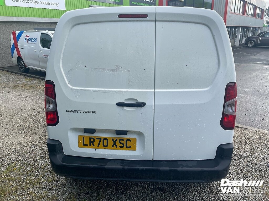Peugeot Partner 1000 Puretech Professional White #4