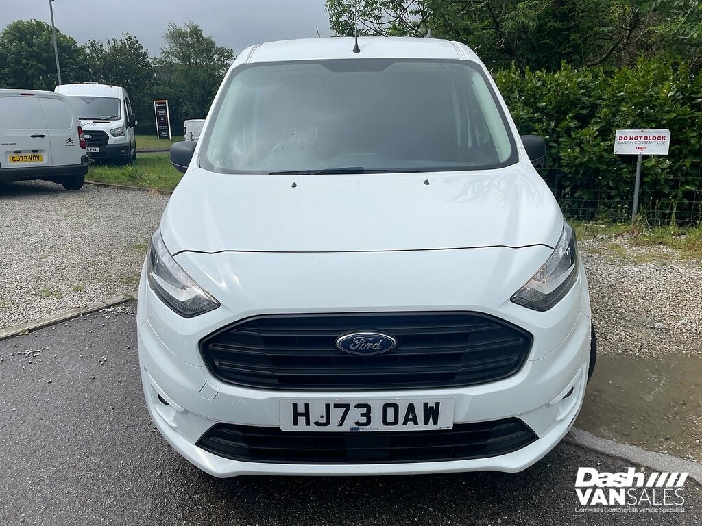 Ford Transit Connect 240 Ecoblue Trend HJ73OAW White #2