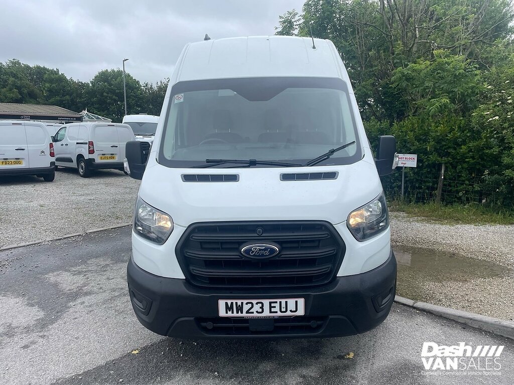 Ford Transit Custom 350 Ecoblue Leader MW23EUJ White #2