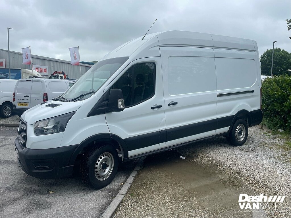 Ford Transit Custom 350 Ecoblue Leader MW23EUJ White #3