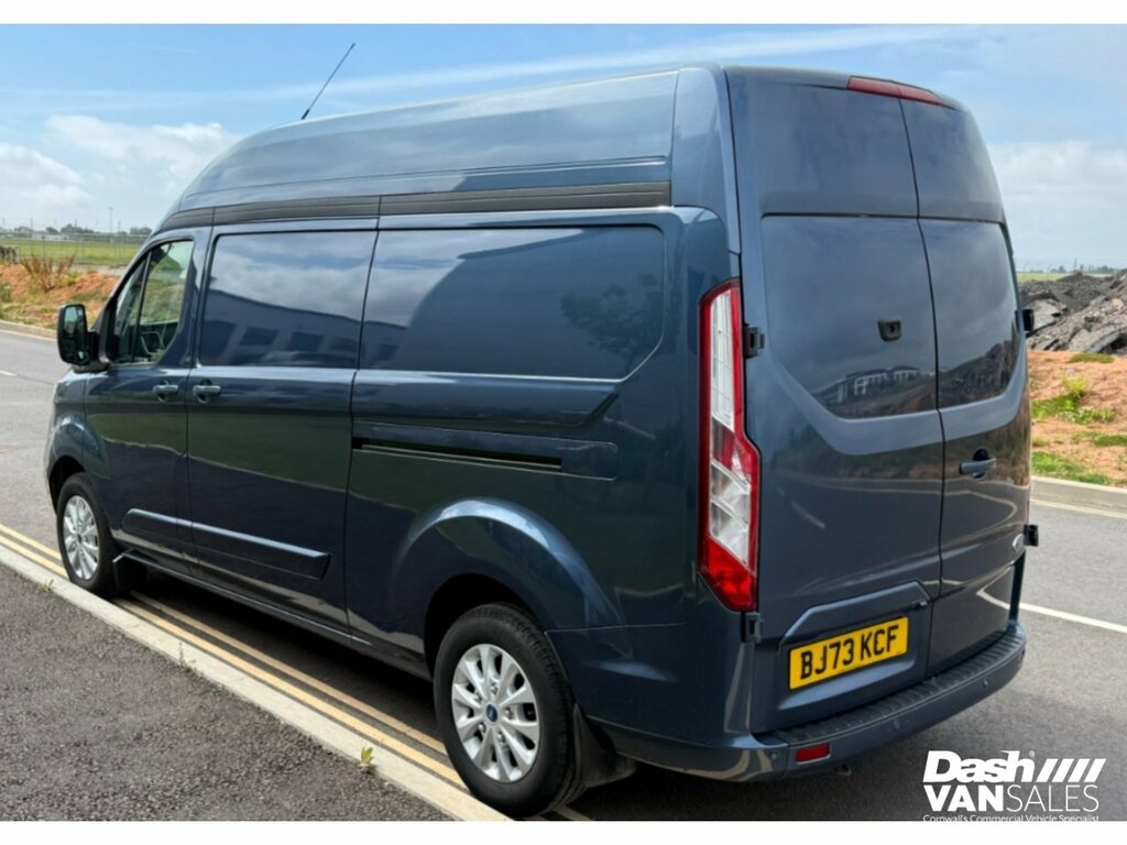 Ford Transit Custom 300 Ecoblue Limited BJ73KCF Blue #4