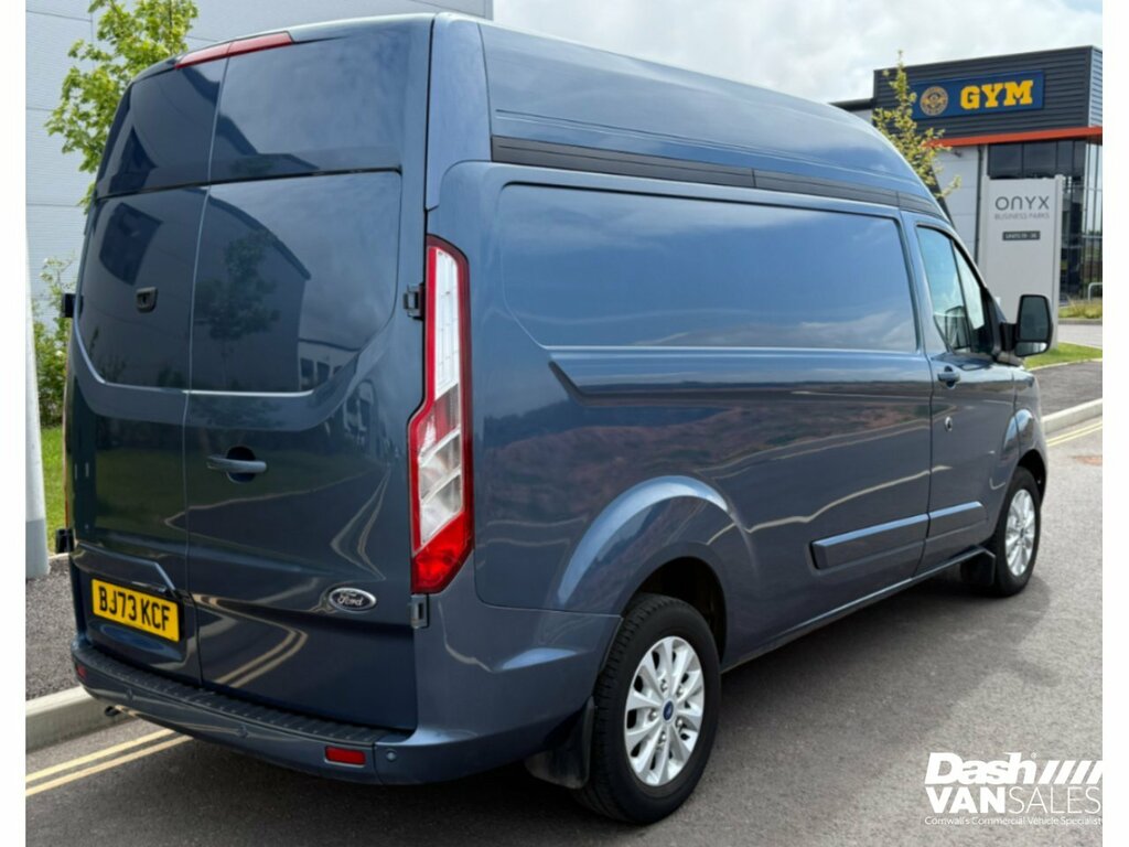 Ford Transit Custom 300 Ecoblue Limited BJ73KCF Blue #6