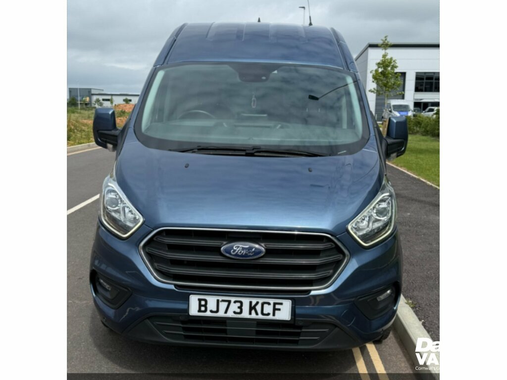Ford Transit Custom 300 Ecoblue Limited BJ73KCF Blue #2