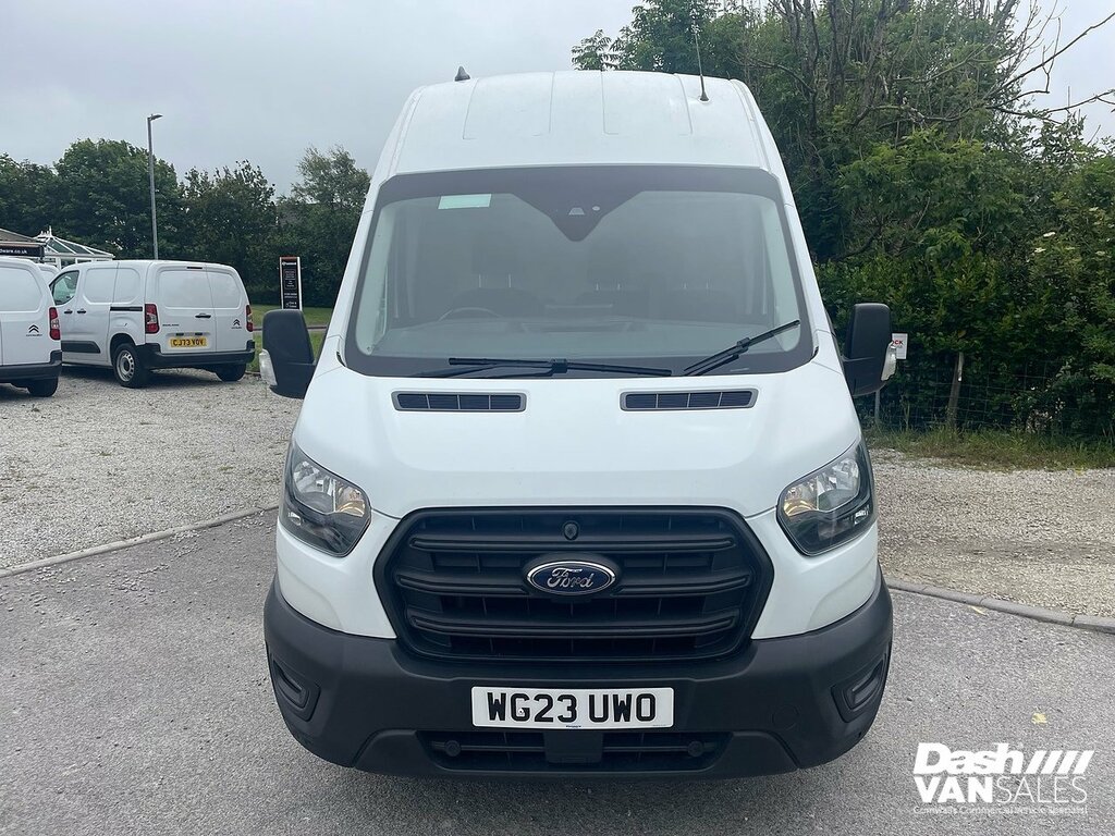 Ford Transit Custom Lwb 2.0 Transit Leader Van 350 L3 2.0L Ecoblue 130 White #2