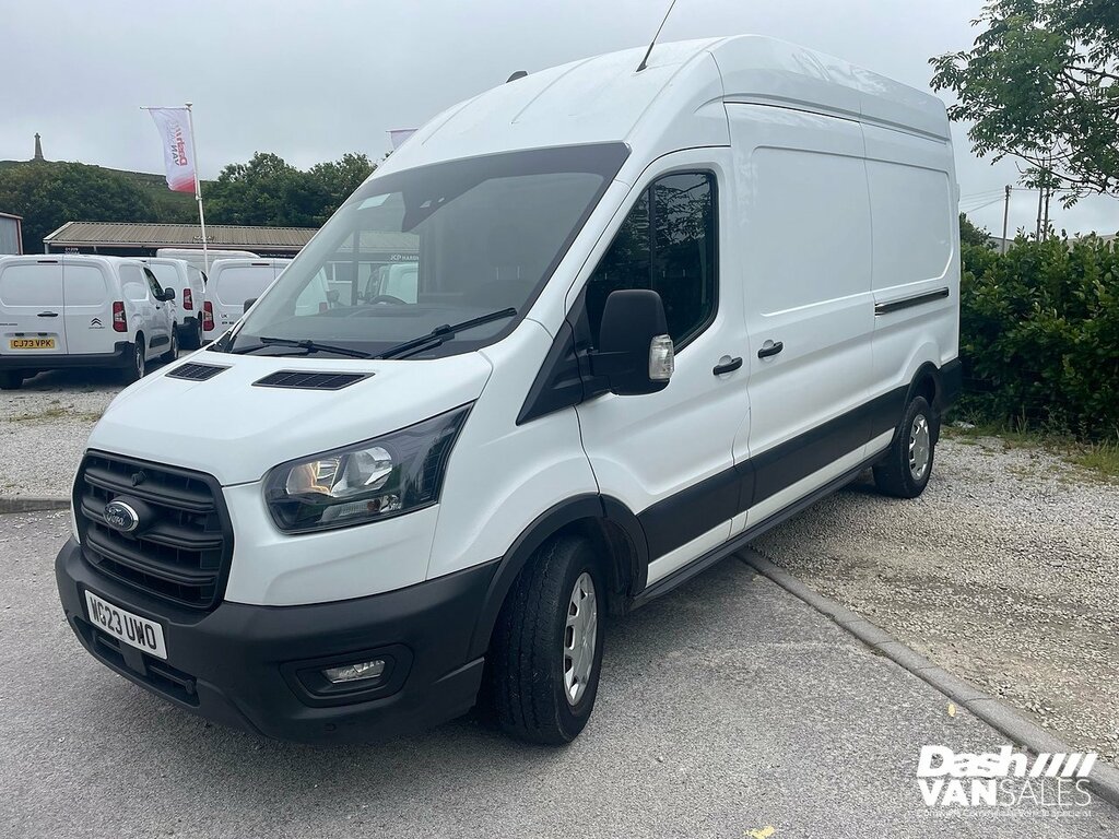 Ford Transit Custom Lwb 2.0 Transit Leader Van 350 L3 2.0L Ecoblue 130 White #3