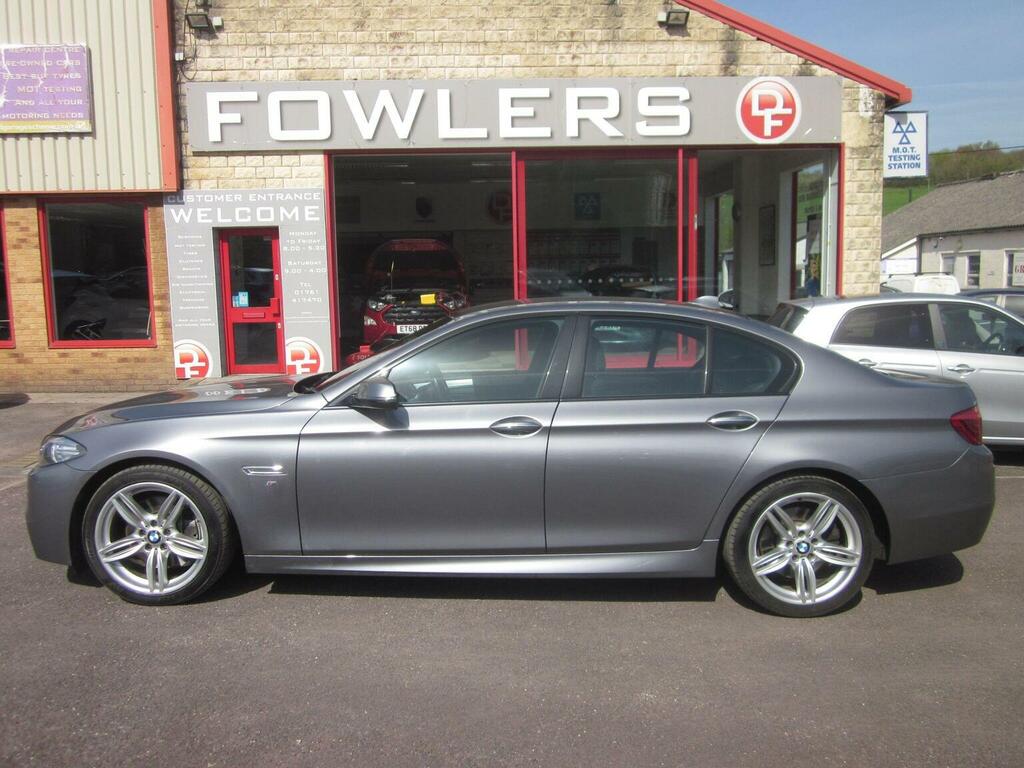 BMW 5 Series 3.0 530D M Sport Euro 6 Ss 201464 Grey #2