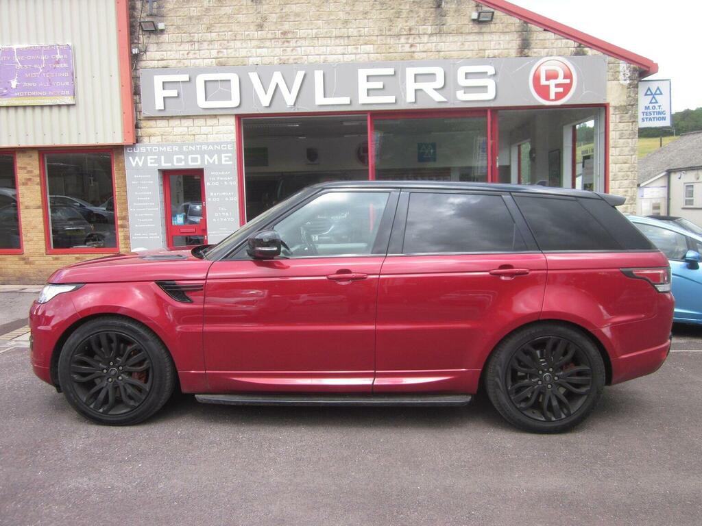 Land Rover Range Rover Sport 3.0 Sd V6 Hse Dynamic 4Wd Euro 6 Ss Red #2