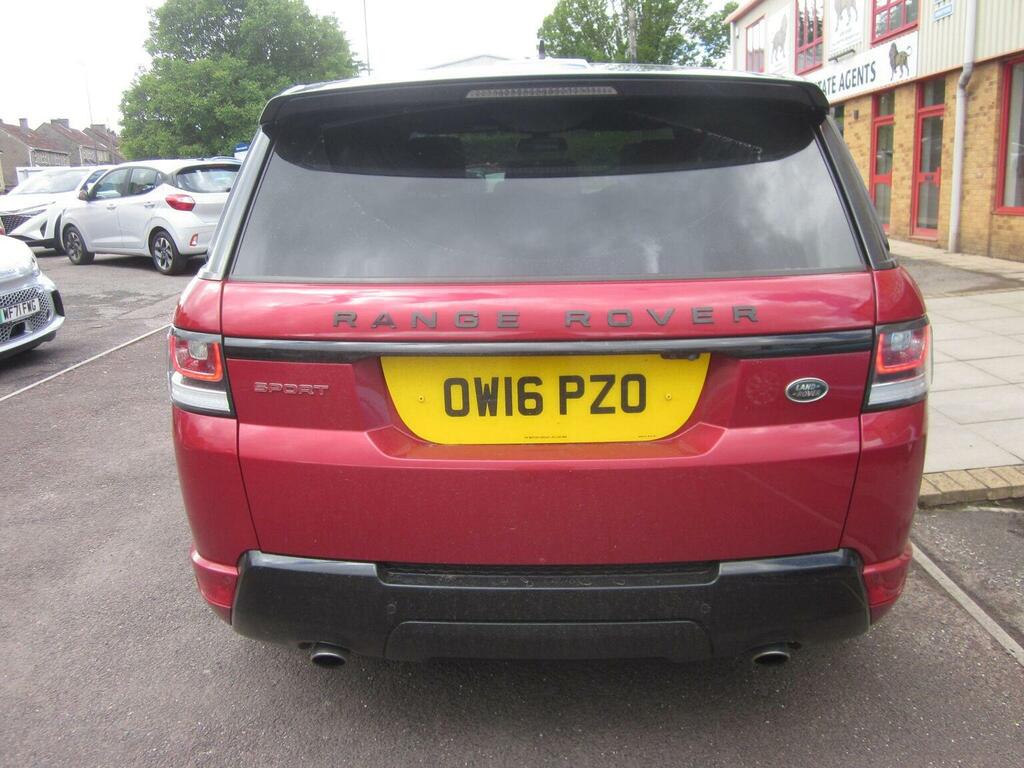 Land Rover Range Rover Sport 3.0 Sd V6 Hse Dynamic 4Wd Euro 6 Ss Red #6