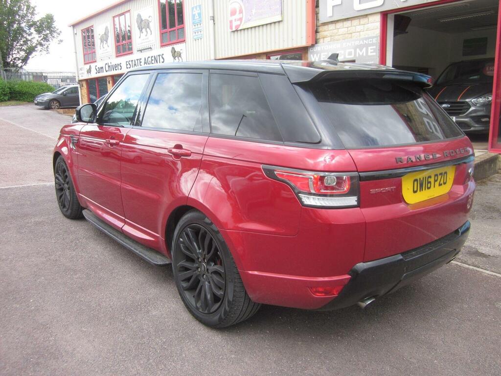 Land Rover Range Rover Sport 3.0 Sd V6 Hse Dynamic 4Wd Euro 6 Ss Red #5