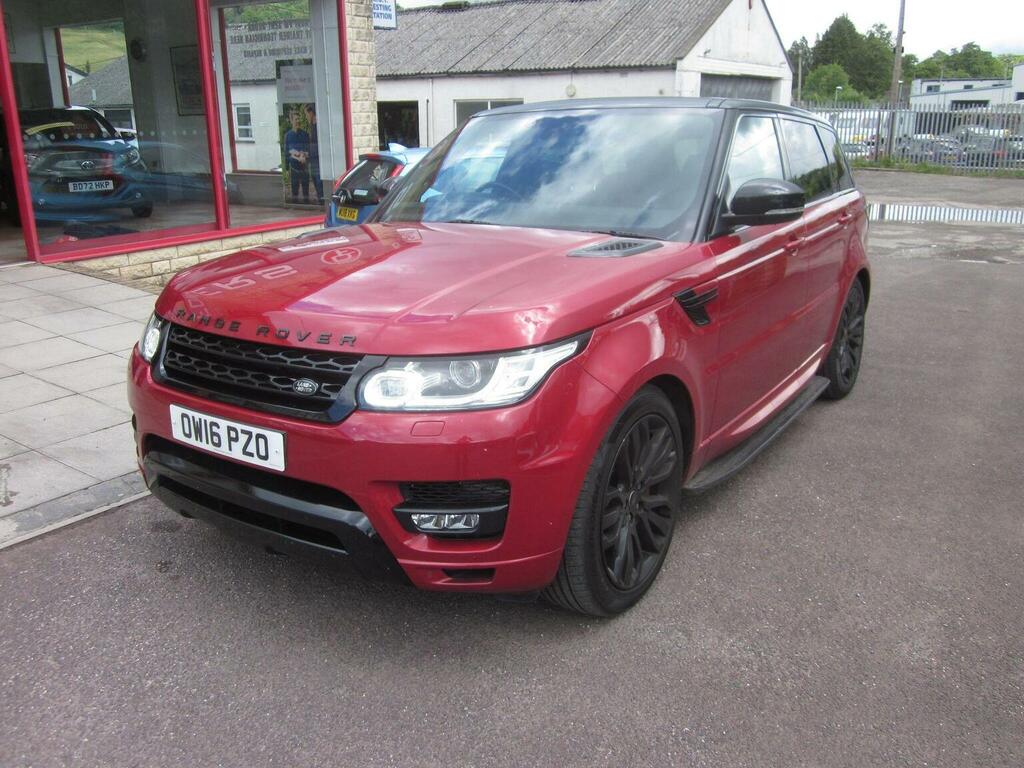 Land Rover Range Rover Sport 3.0 Sd V6 Hse Dynamic 4Wd Euro 6 Ss Red #4