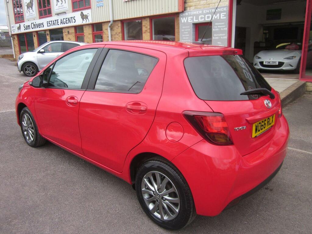 Toyota Yaris 1.33 Dual Vvt-i Icon Euro 6 201766 WO66RLX Red #5