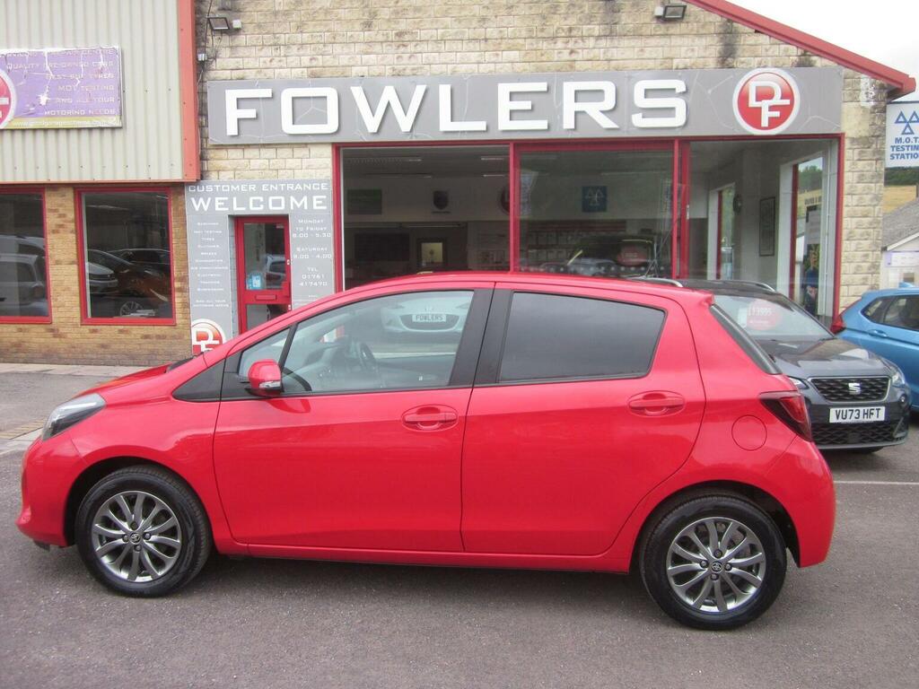 Toyota Yaris 1.33 Dual Vvt-i Icon Euro 6 201766 WO66RLX Red #2