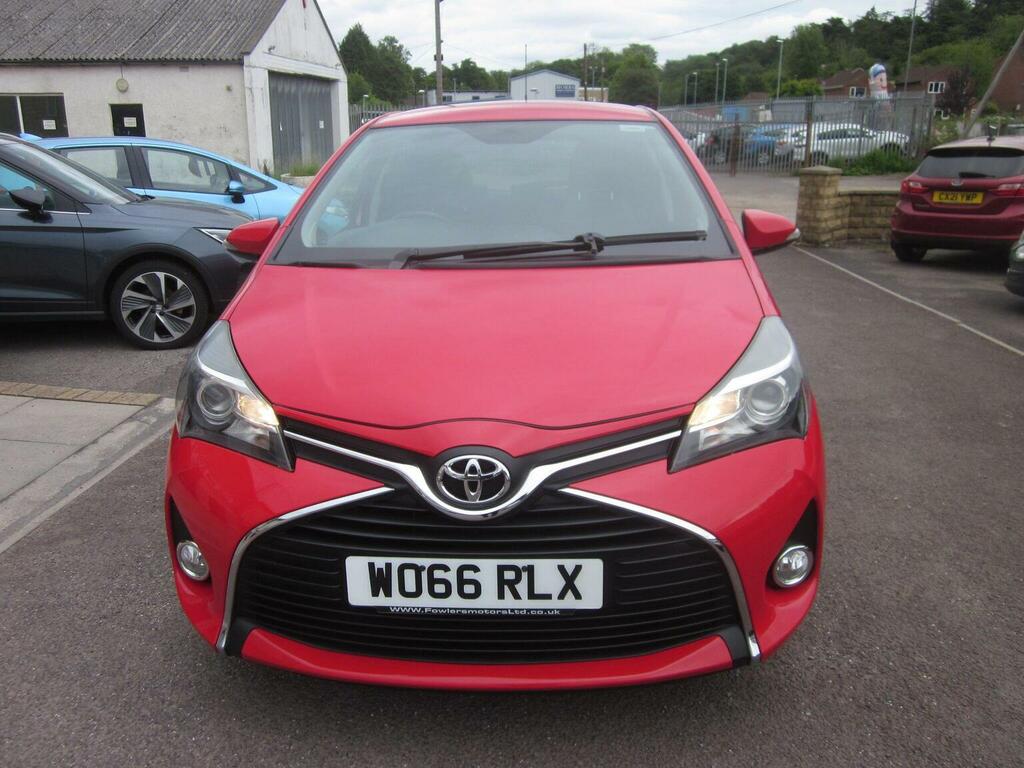 Toyota Yaris 1.33 Dual Vvt-i Icon Euro 6 201766 WO66RLX Red #3