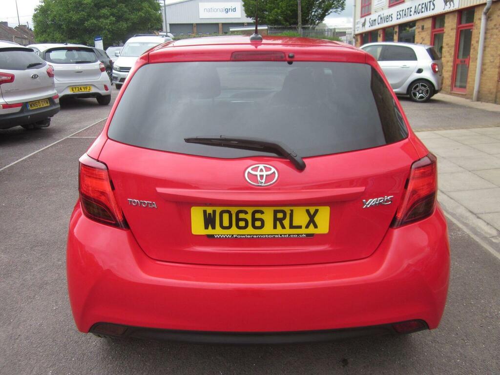 Toyota Yaris 1.33 Dual Vvt-i Icon Euro 6 201766 WO66RLX Red #6