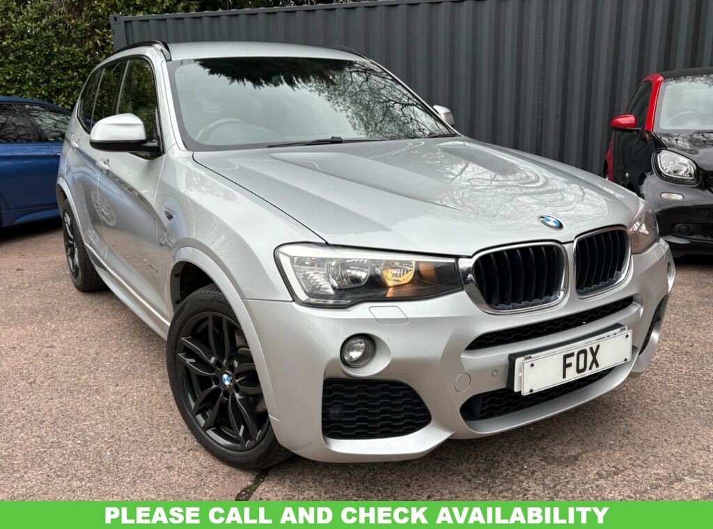 BMW X3 2017 2.0 20D M Sport Suv Xdrive Eu Silver