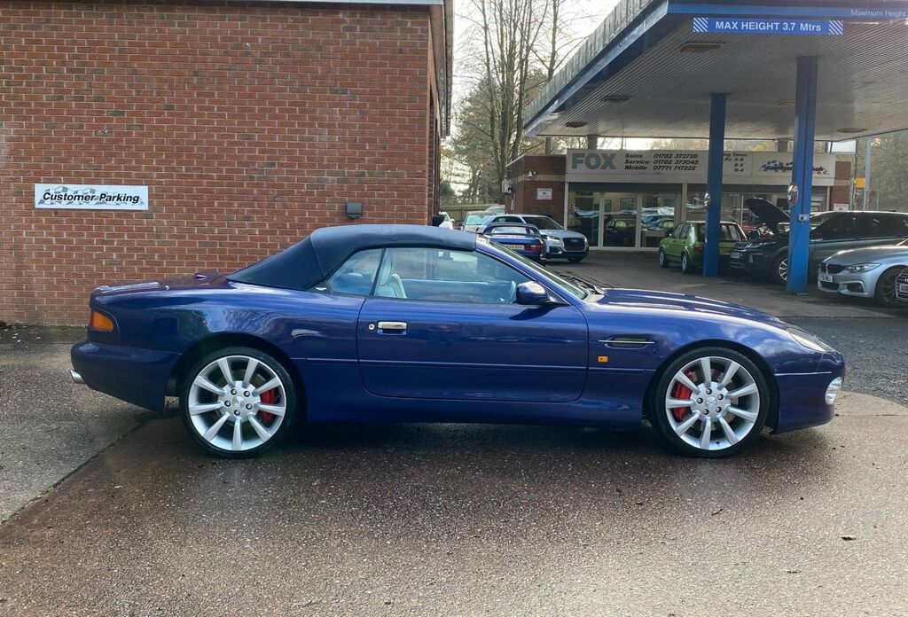 Aston Martin DB7 Db7 Vantage Volante Blue #8