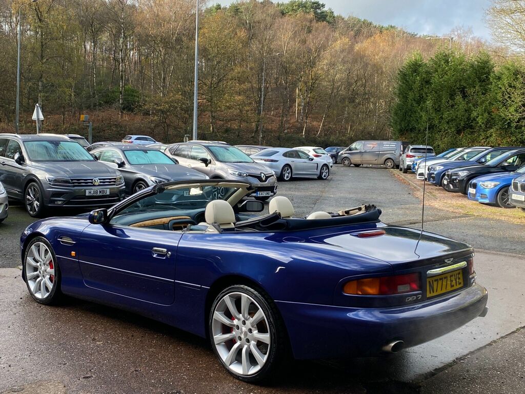Aston Martin DB7 Db7 Vantage Volante Blue #47