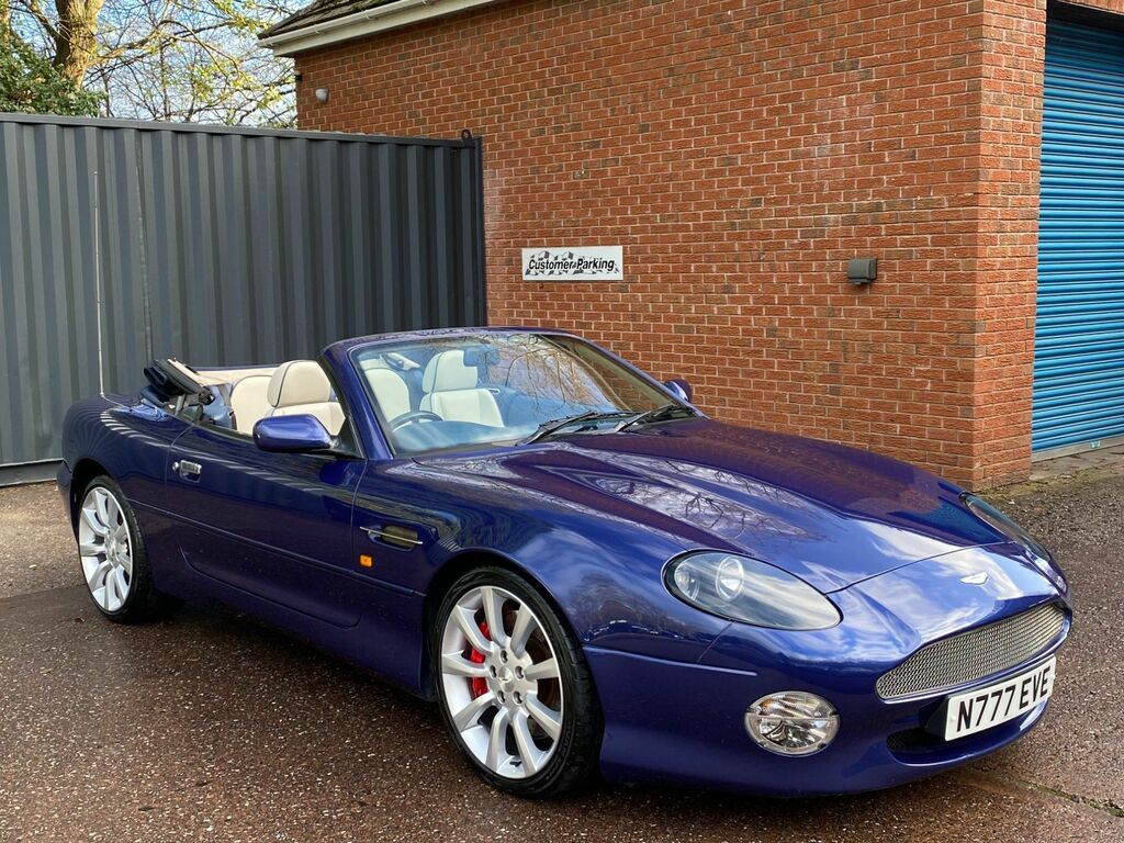 Aston Martin DB7 Db7 Vantage Volante Blue #45