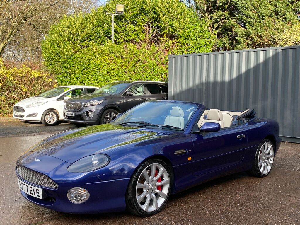 Aston Martin DB7 Db7 Vantage Volante Blue #46