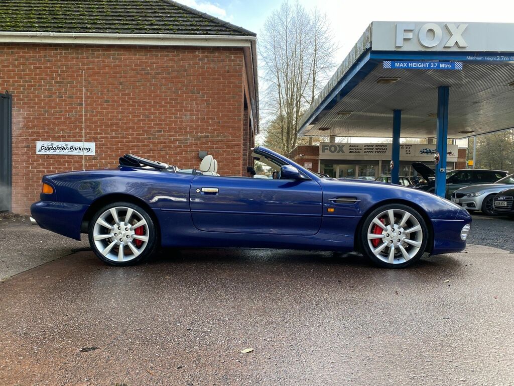 Aston Martin DB7 Db7 Vantage Volante Blue #49
