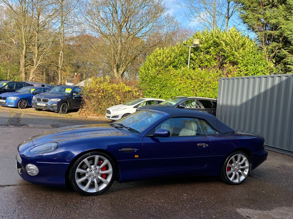 Aston Martin DB7 2002 5.9Vantage Volante 460 Blue #4