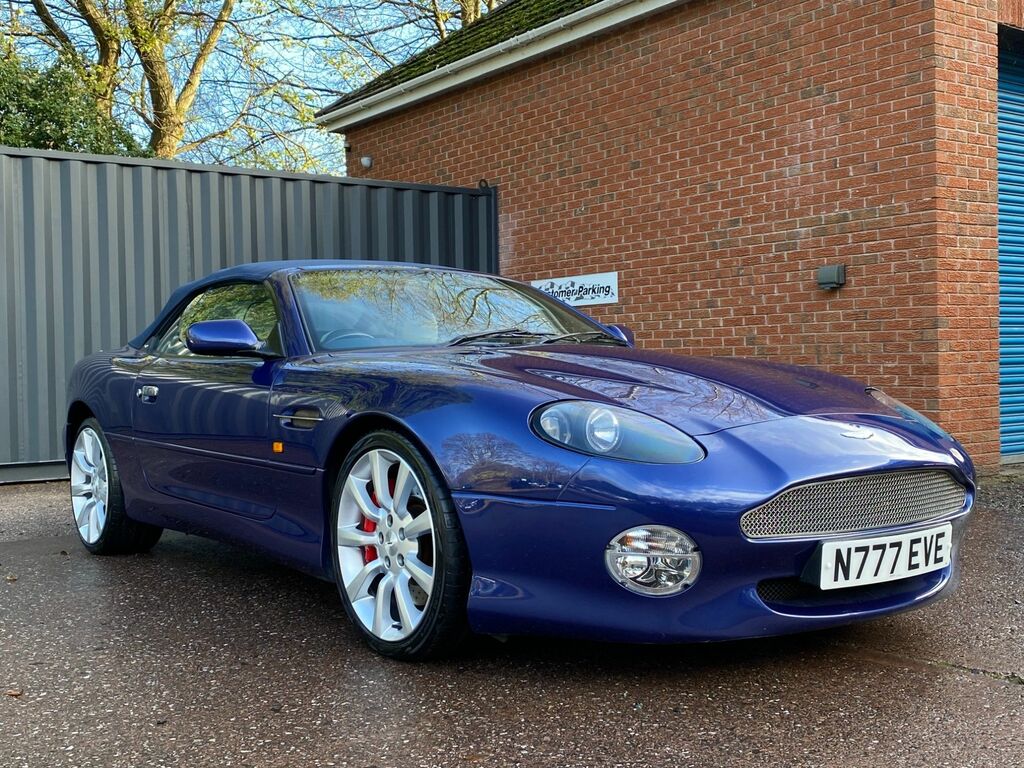 Aston Martin DB7 2002 5.9Vantage Volante 460 Blue