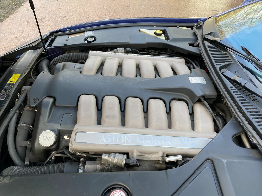 Aston Martin DB7 Db7 Vantage Volante Blue #37