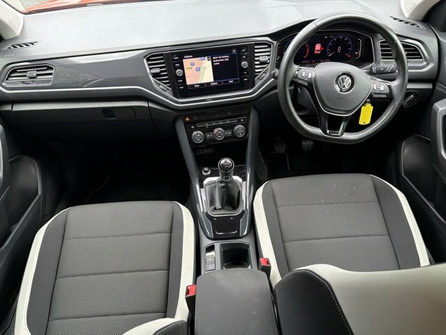 Volkswagen T-Roc 2018 1.5 Tsi Evo Sel Suv Euro 6 Orange #4