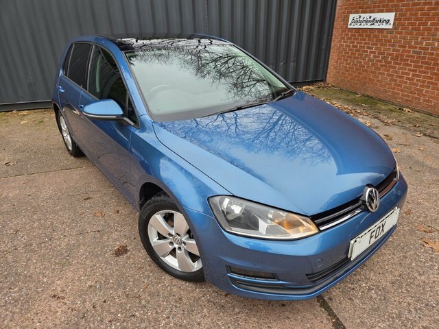 Volkswagen Golf 2014 1.4 Tsi Bluemotion Tech Match Hatchback P MK64ZTZ Blue #2