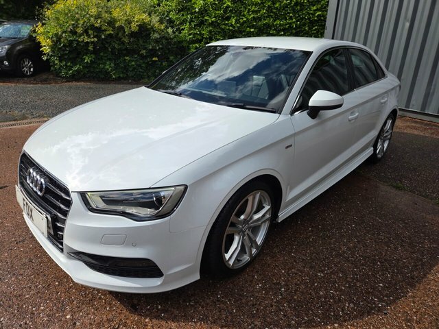 Audi A3 2015 2.0 Tdi S Line Saloon Euro DK65URZ White #6