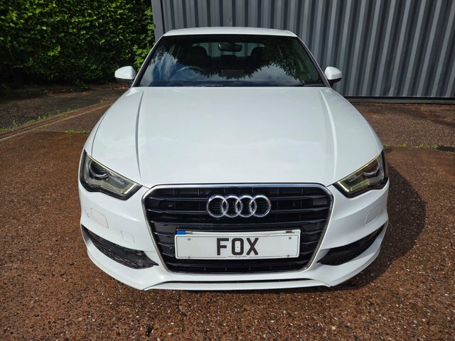 Audi A3 2015 2.0 Tdi S Line Saloon Euro DK65URZ White #2