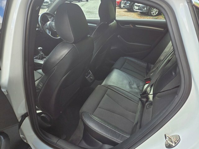 Audi A3 2015 2.0 Tdi S Line Saloon Euro DK65URZ White #5