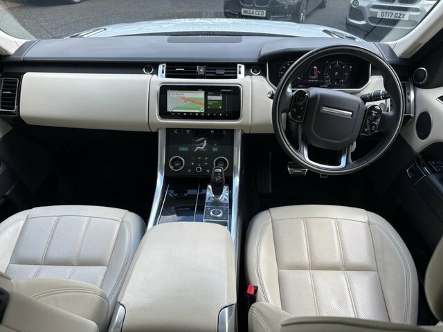 Land Rover Range Rover Sport 2020 3.0 Sd V6 Hse Dynamic Suv 4Wd White #4