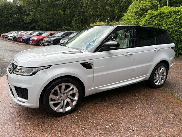 Land Rover Range Rover Sport 2020 3.0 Sd V6 Hse Dynamic Suv 4Wd White #3