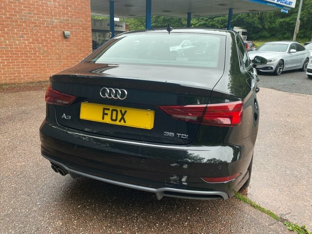 Audi A3 2019 2.0 Tdi 35 S Line Saloon Eu Black #6