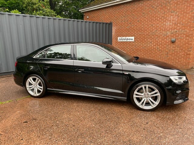 Audi A3 2019 2.0 Tdi 35 S Line Saloon Eu Black #5