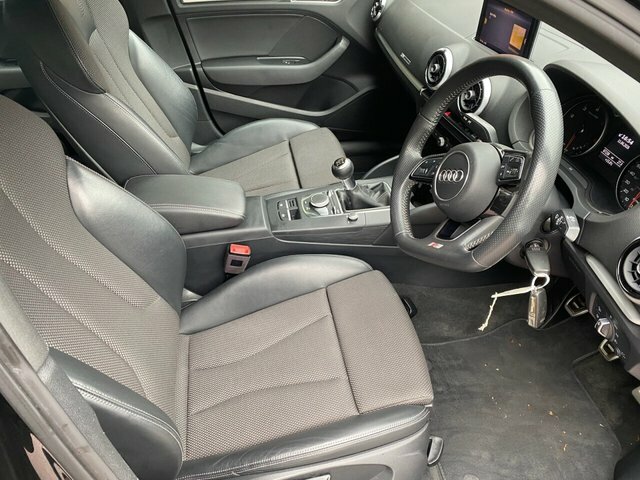 Audi A3 2019 2.0 Tdi 35 S Line Saloon Eu Black #4