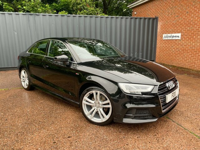 Audi A3 2019 2.0 Tdi 35 S Line Saloon Eu Black