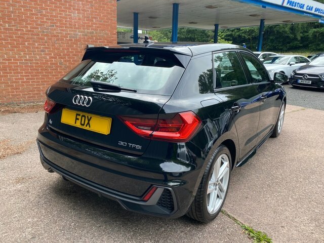 Audi A1 2019 1.0 Tfsi 30 S Line Sportback Manua Black #5