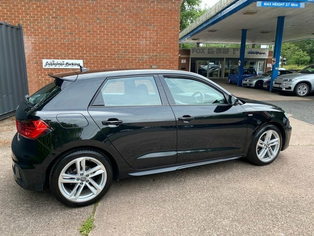 Audi A1 2019 1.0 Tfsi 30 S Line Sportback Manua Black #2