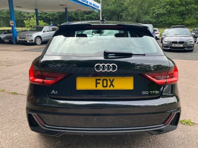 Audi A1 2019 1.0 Tfsi 30 S Line Sportback Manua Black #6