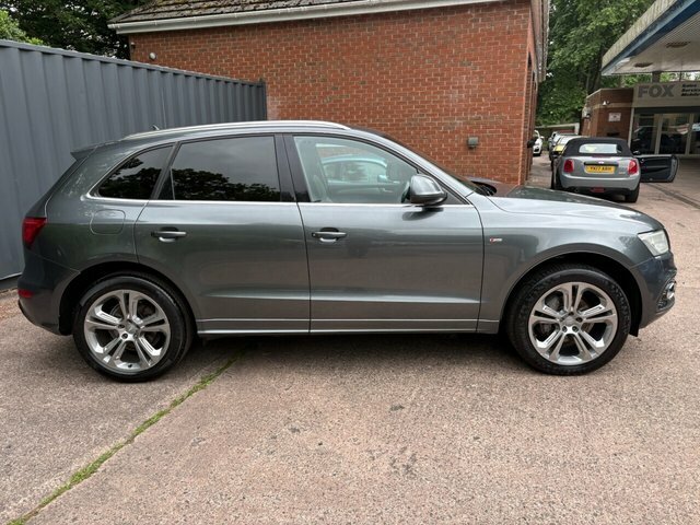 Audi Q5 2014 2.0 Tdi S Line Plus Suv S Tronic Q Grey #2