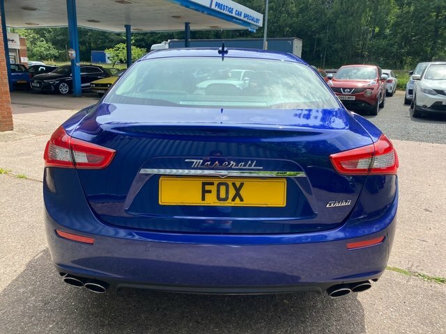 Maserati Ghibli 2016 3.0D V6 Saloon Zf Euro 5 Ss 27 Blue #3