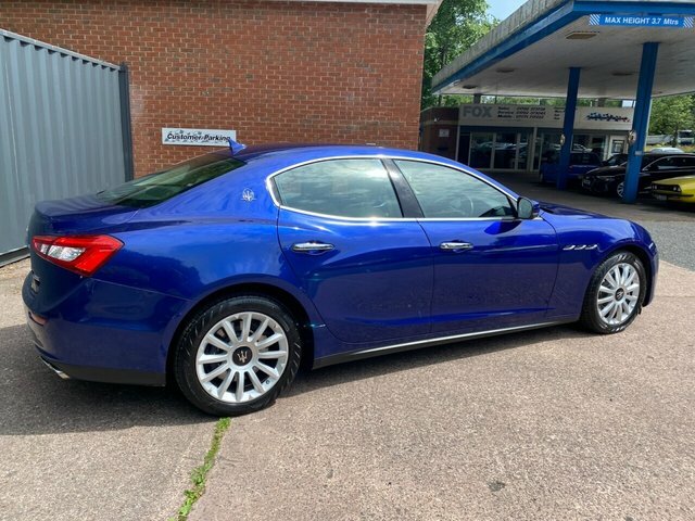 Maserati Ghibli 2016 3.0D V6 Saloon Zf Euro 5 Ss 27 Blue #2