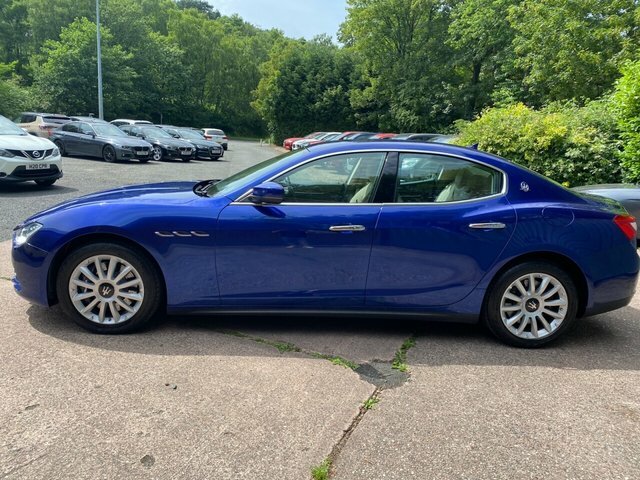 Maserati Ghibli 2016 3.0D V6 Saloon Zf Euro 5 Ss 27 Blue #5