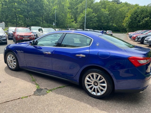 Maserati Ghibli 2016 3.0D V6 Saloon Zf Euro 5 Ss 27 Blue #6