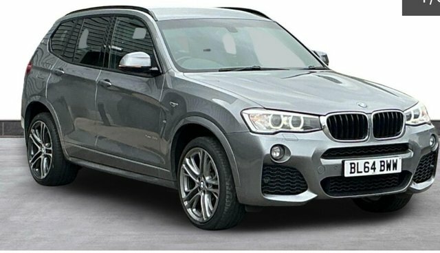 BMW X3 2014 2.0 20D M Sport Suv Xdrive Grey