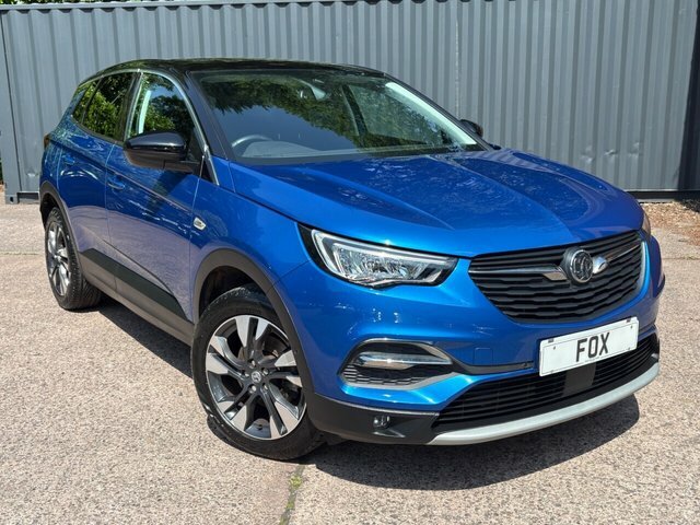 Vauxhall Grandland X 2020 1.2 Turbo Griffin Suv Euro Blue