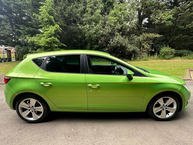 Seat Leon 2015 2.0 Tdi Fr Hatchback Euro 6 YL15TUY Green #6